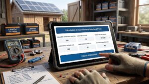 Dimensionamento de Baterias para Off-Grid | Calculadora V2.0 Eduardo Aquino