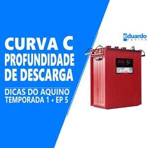 Bateria Estacionária - Entenda o que é Profundidade de descarga e Curva de Descarga - Site Eduardo Aquino