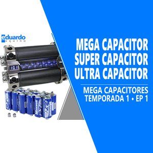 Mega Capacitor, Super Capacitor 30F para Energia Solar - T8 • #280