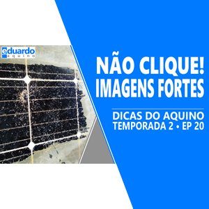 Olha só o Que Aconteceu com esta Placa Solar de 300watts