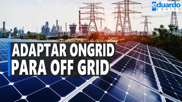 Sistema Solar ONGRID, Posso mudar para OffGrid?