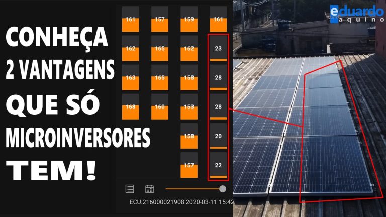 MICROINVERSORES CONHEÇA UMA DAS MAIORES VANTAGENS