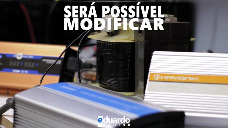 INVERSOR Onda Modificada para Senoidal COM TRANSFORMADOR Site