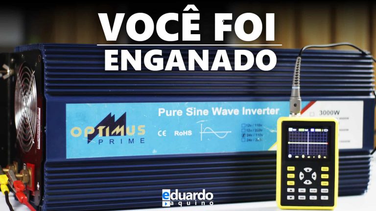 Inversor Optimus Prime não é Senoidal