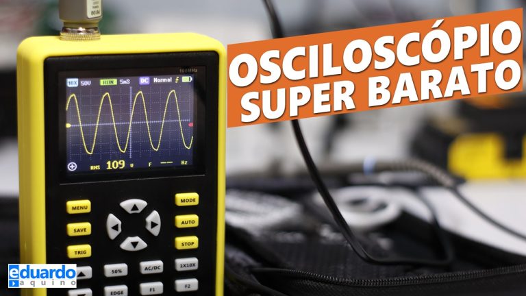 Osciloscópio Digital Portátil (FÁCIL DE USAR) Banggood