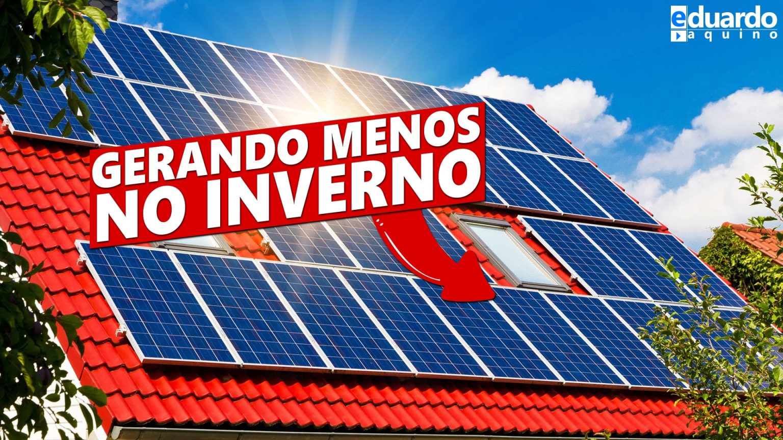 placa solar gerando menos, entenda porquê - eduardo aquino