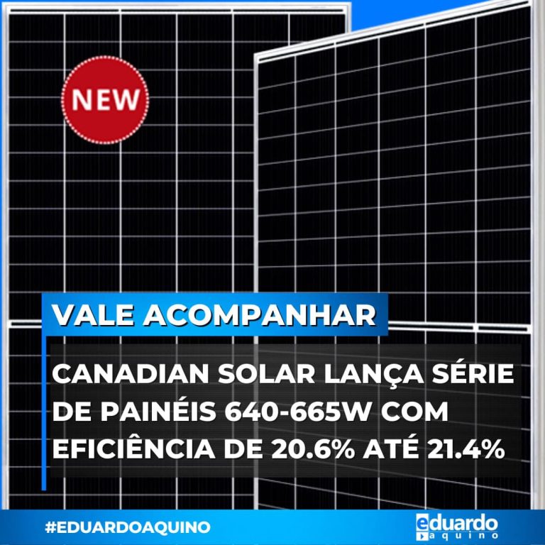 Painéis Solares 665Wp Canadian Solar