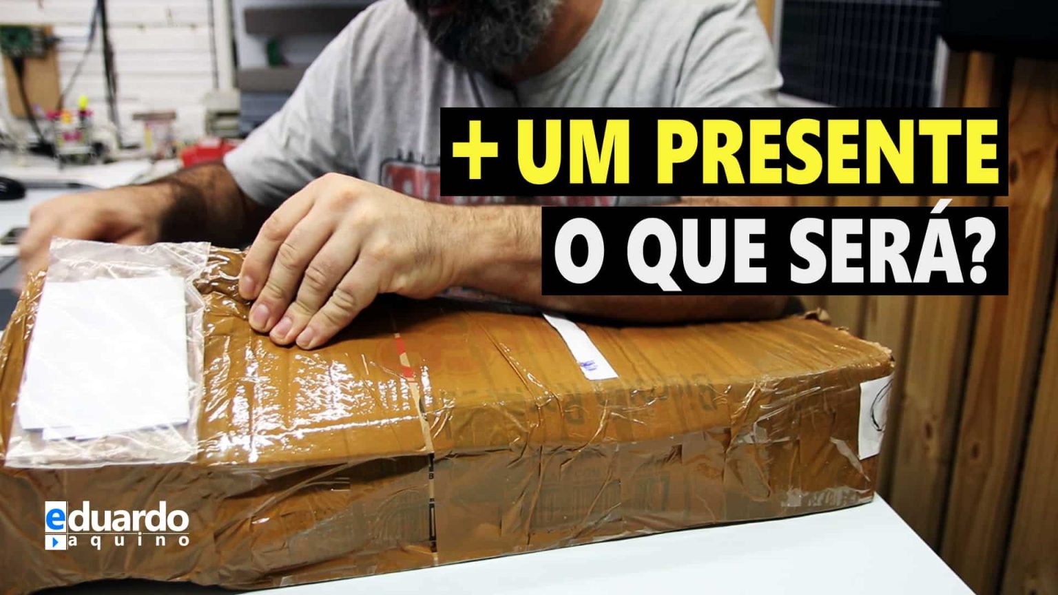 SUPER PRESENTE Para Teste de Fogo de INVERSORES OFFGRID