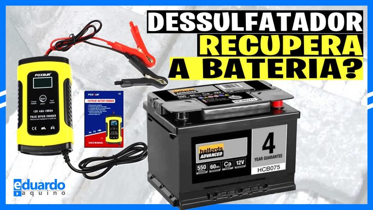 DESSULFATADOR para BATERIAS, Funciona, Vale a Pena Usar