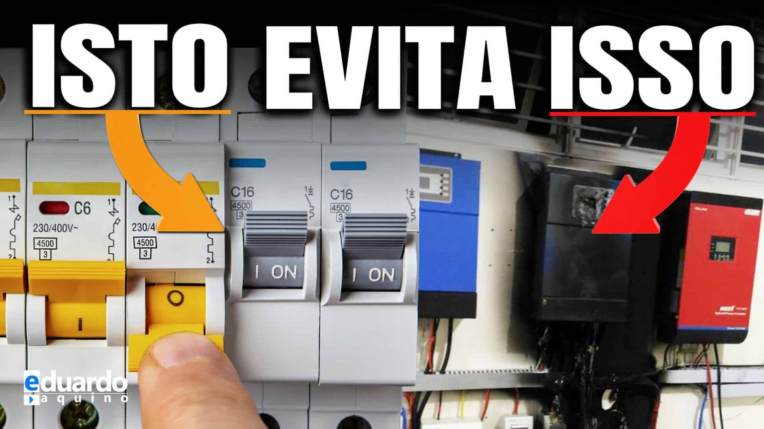 NÃO USE Disjuntor e SEU Sistema Fotovoltaico Estará em RISCO