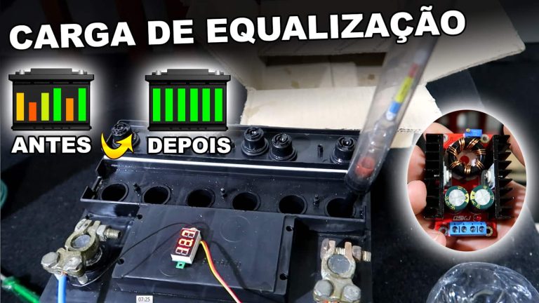 RECUPERE SUA BATERIA com uma Carga de Equalização na Prática