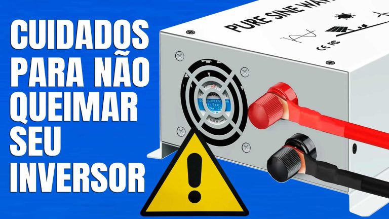 SEU INVERSOR OFFGRID pode QUEIMAR sem Estas DICAS