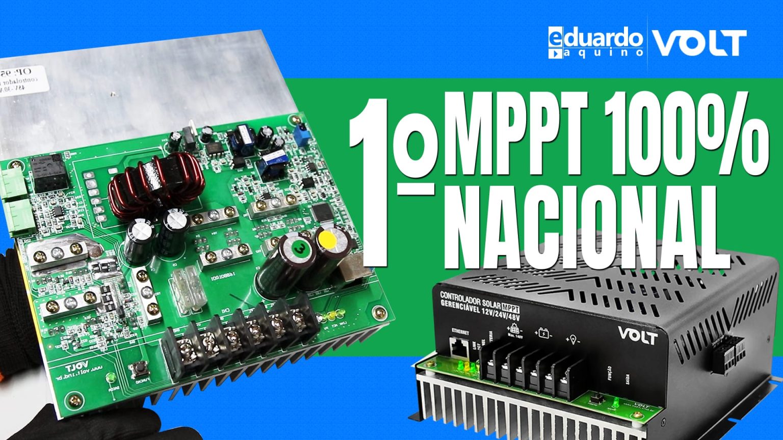 Controlador MPPT 100% Nacional