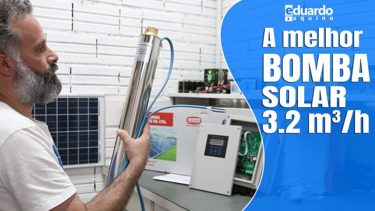 Bomba d'agua SOLAR Submersa