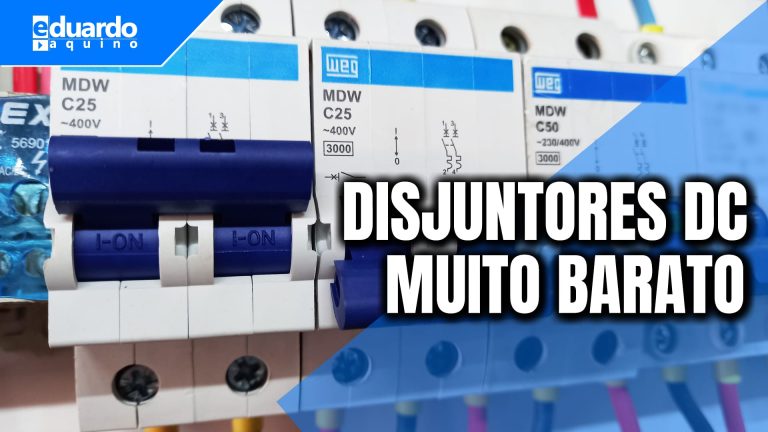 Disjuntores DC WEG para Solar OffGrid SUPER BARATO