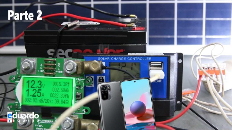 BATERIA 9Ah e PWM 10A - 1 Celular + 3 Lâmpadas 12V, quanto tempo dura (Parte 2)