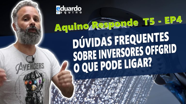 Chuveiro ou Torneira Elétrica no OffGrid, Pode - No Inversor HÍBRIDO pode Ligar Megacapacitores