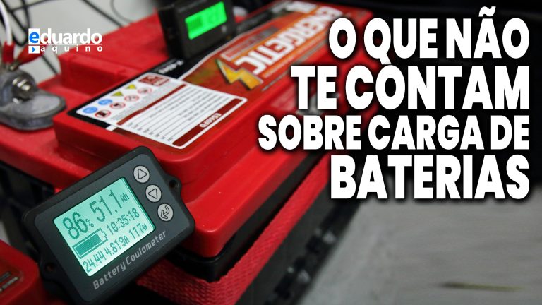 Porquê as BATERIAS NUNCA ficam 100% no OffGrid