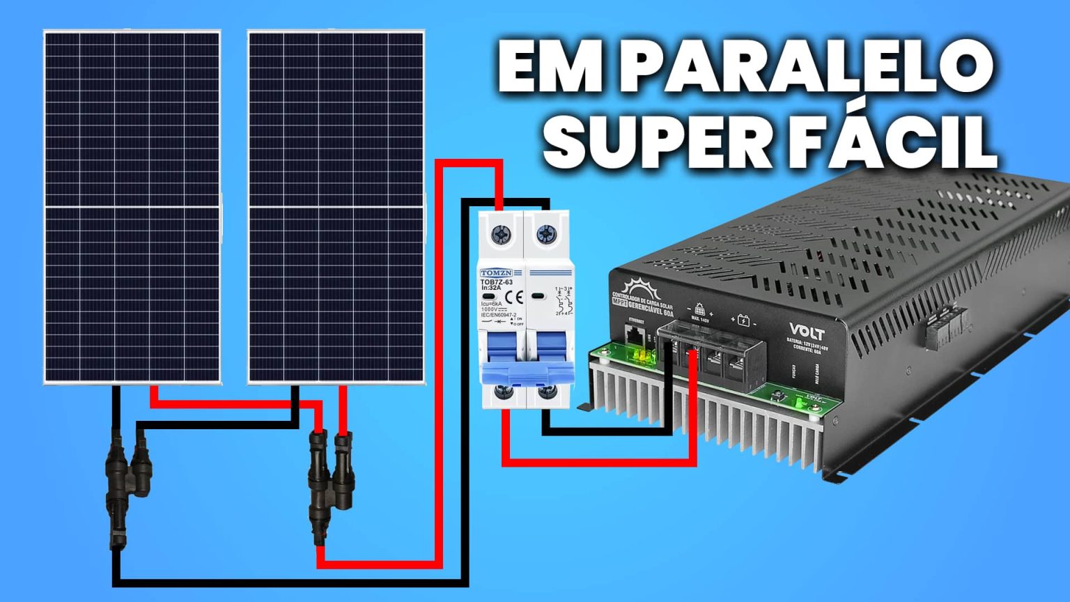 Ligar PLACA SOLAR