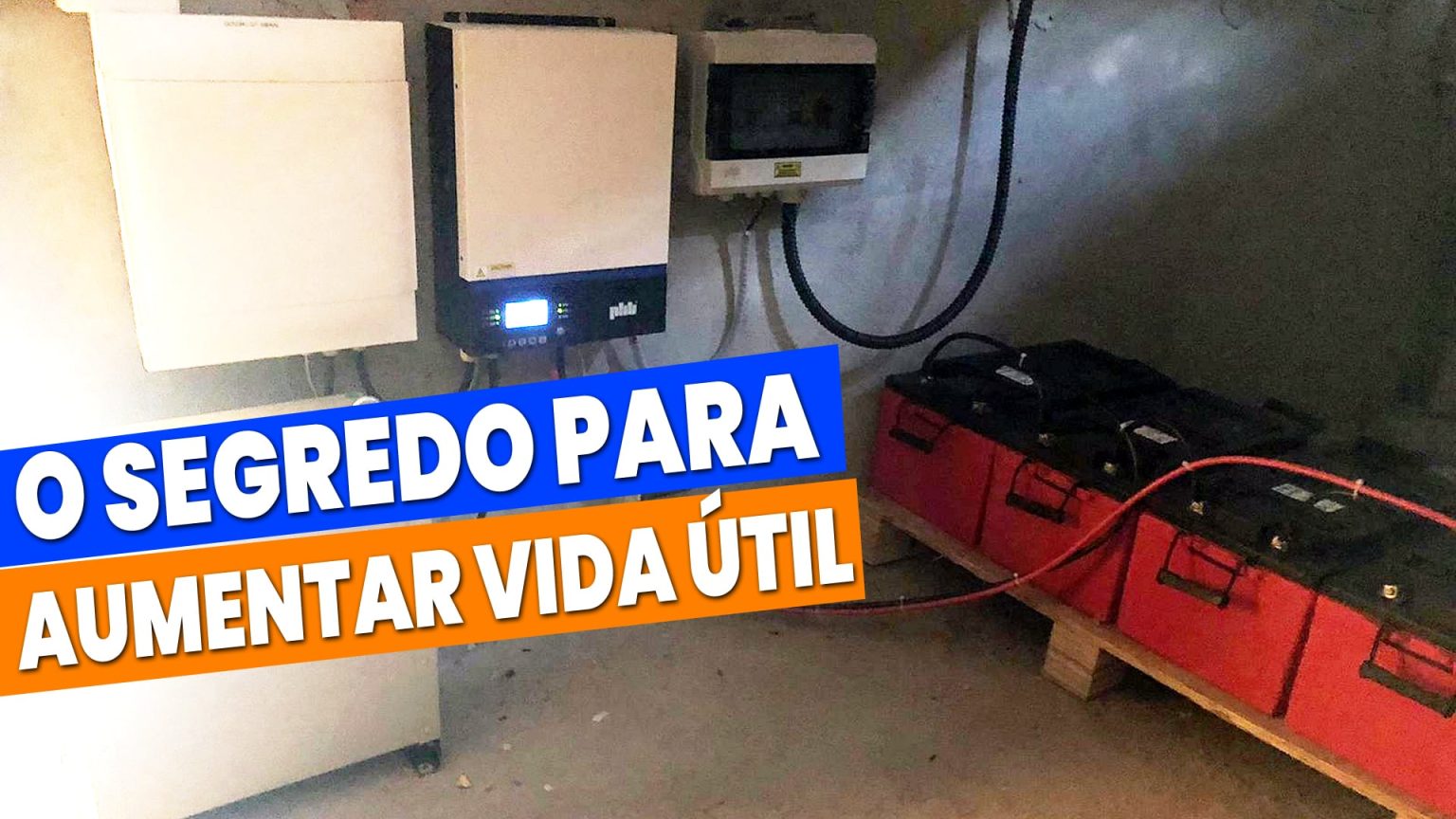 Como AUMENTAR Vida útil da BATERIA Automotiva e Estacionária no OFFGRID