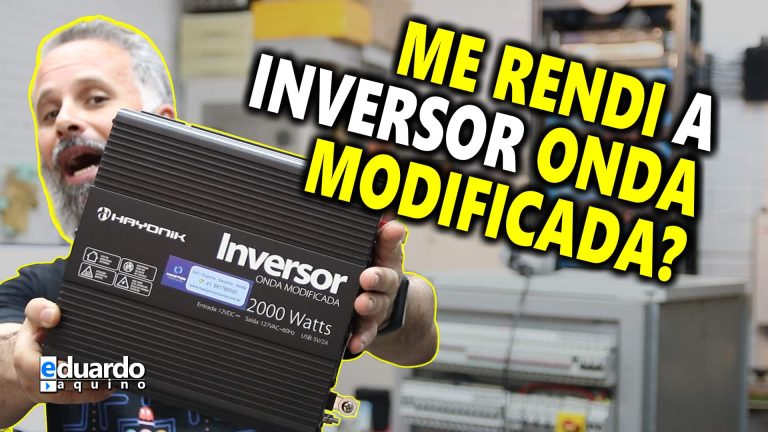INVERSOR ONDA MODIFICADA 2000W Hayonik no Teste de FOGO