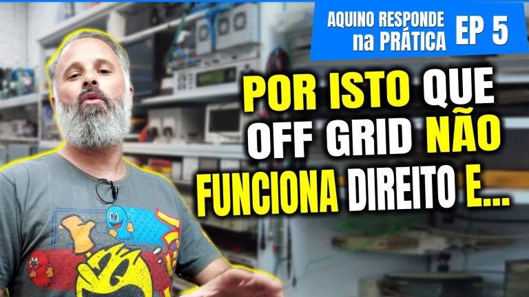 AUTONOMIA das Baterias OffGrid vai ser RUIM e detonar Sua Energia Solar