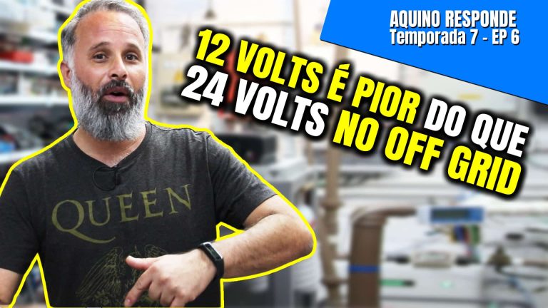 INVERSOR Off Grid 12V é Pior do que INVERSOR 24V, Entenda