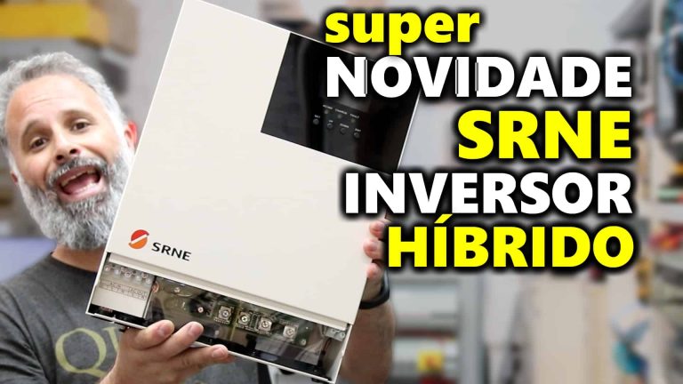 Inversor Híbrido SRNE HF2430S60-100 Aceita Lítio LifePO4