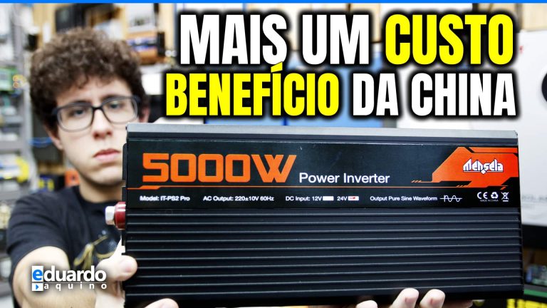 NOVO Inversor Mensela 5000W, Será que é melhor - Eduardo Aquino