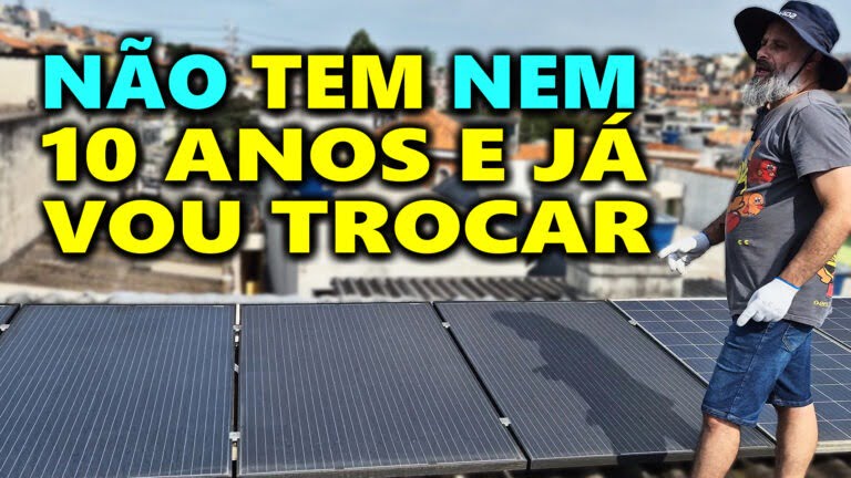 NOVAS Placas Solares AUTOLIMPANTE 560Wp RS6-560M-E3 - Instalação Completa - Eduardo Aquino - Serrana Solar