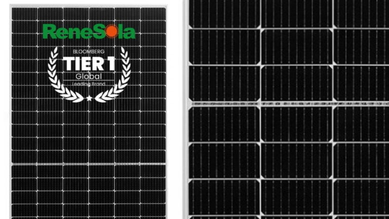 Placa Solar ReneSOla 560Wp Autolimpante - Eduardo Aquino e Serrana Solar