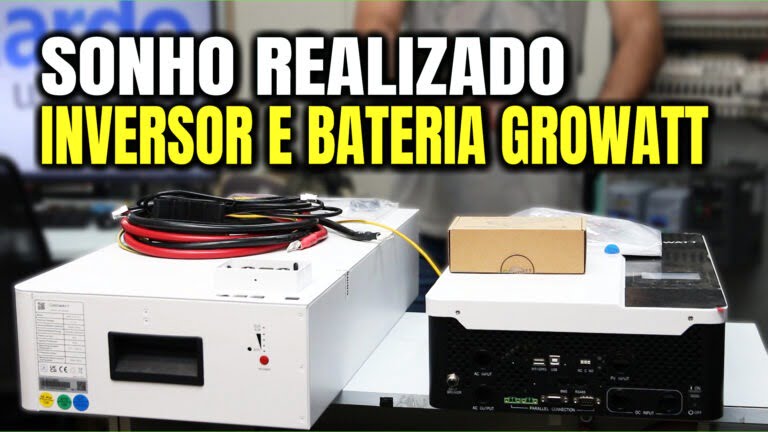Inversor OffGrid 10.000W Pico com Armazenamento LifePO4 Eduardo Aquino