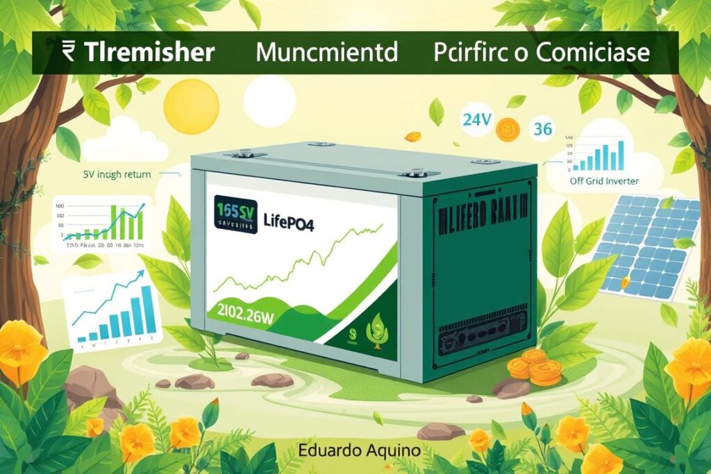 packs lifePO4 Retorno sobre Investimento packs lifePO4 Retorno sobre Investimento