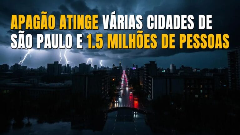 Apagão Atinge Várias Cidades em São Paulo - Eduardo Aquino 2024