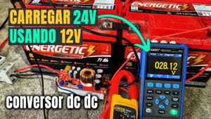 Como Carregar Baterias de 24V em 12V Usando seu Carro Solução em Emergências