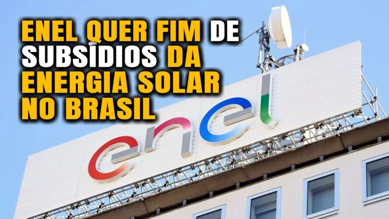 ENEL sugere Fim dos Subsídios para Energia Solar e Inicia Debate Acirrado no Setor Energético