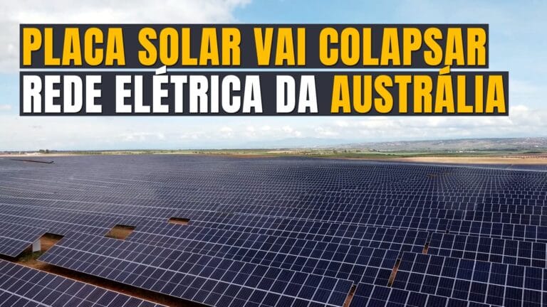 Painéis Solares na Austrália traz Risco de Colapso
