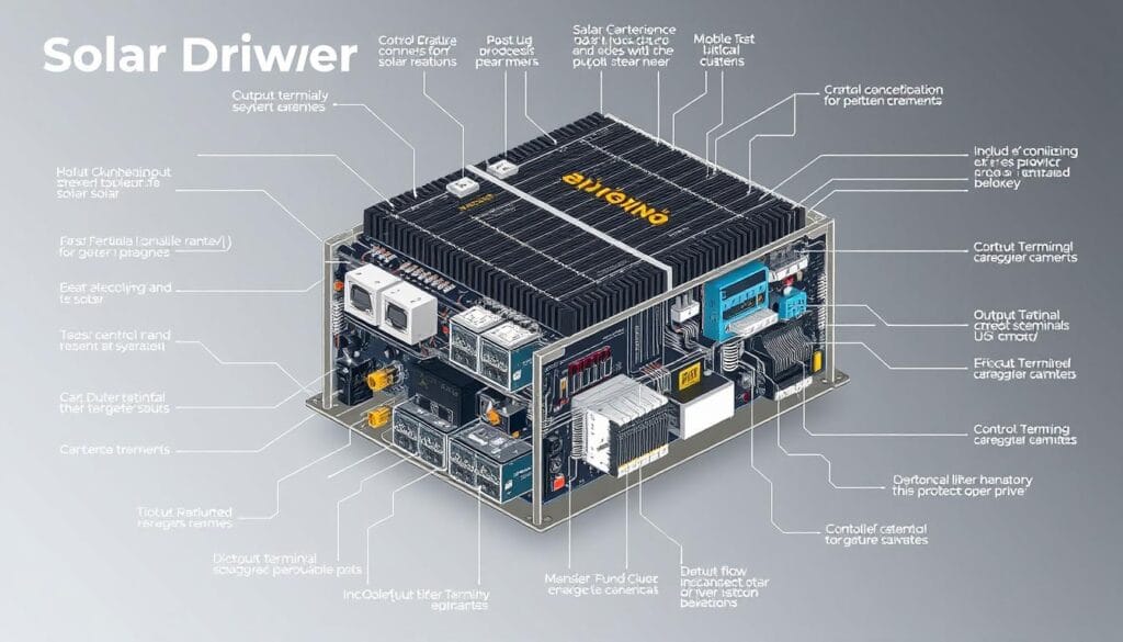 características técnicas do driver solar