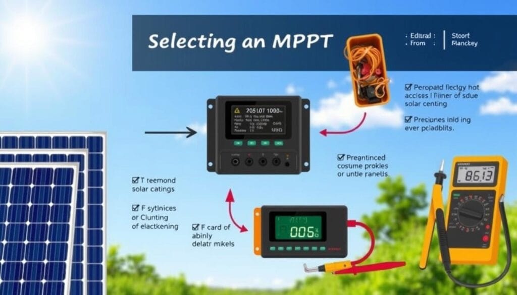 como escolher um controlador mppt