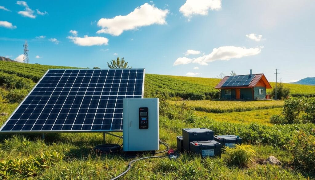 vantagens do inversor híbrido off-grid