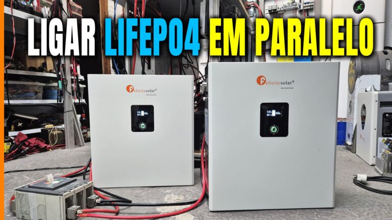 Baterias LiFePO4 em Paralelo Eduardo Aquino